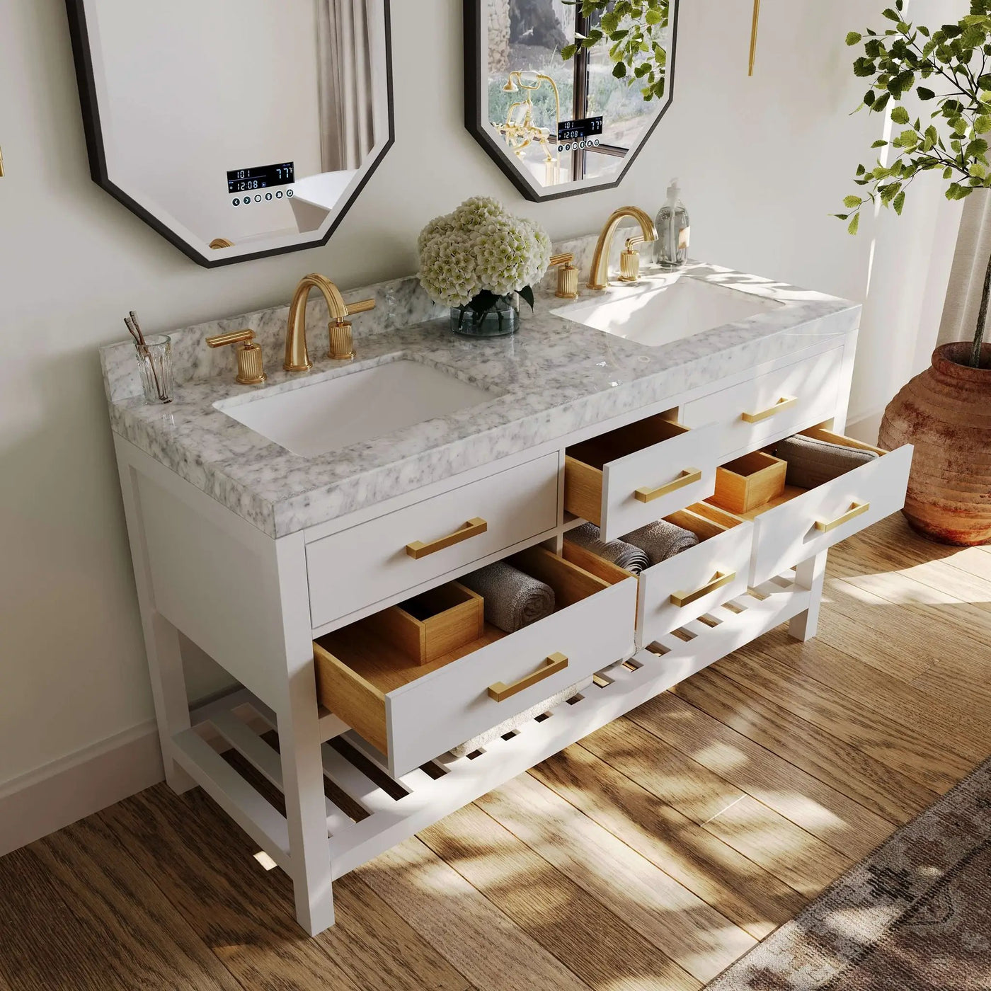 Elizabeth 60" Bath Vanity Set by Ancerre Designs