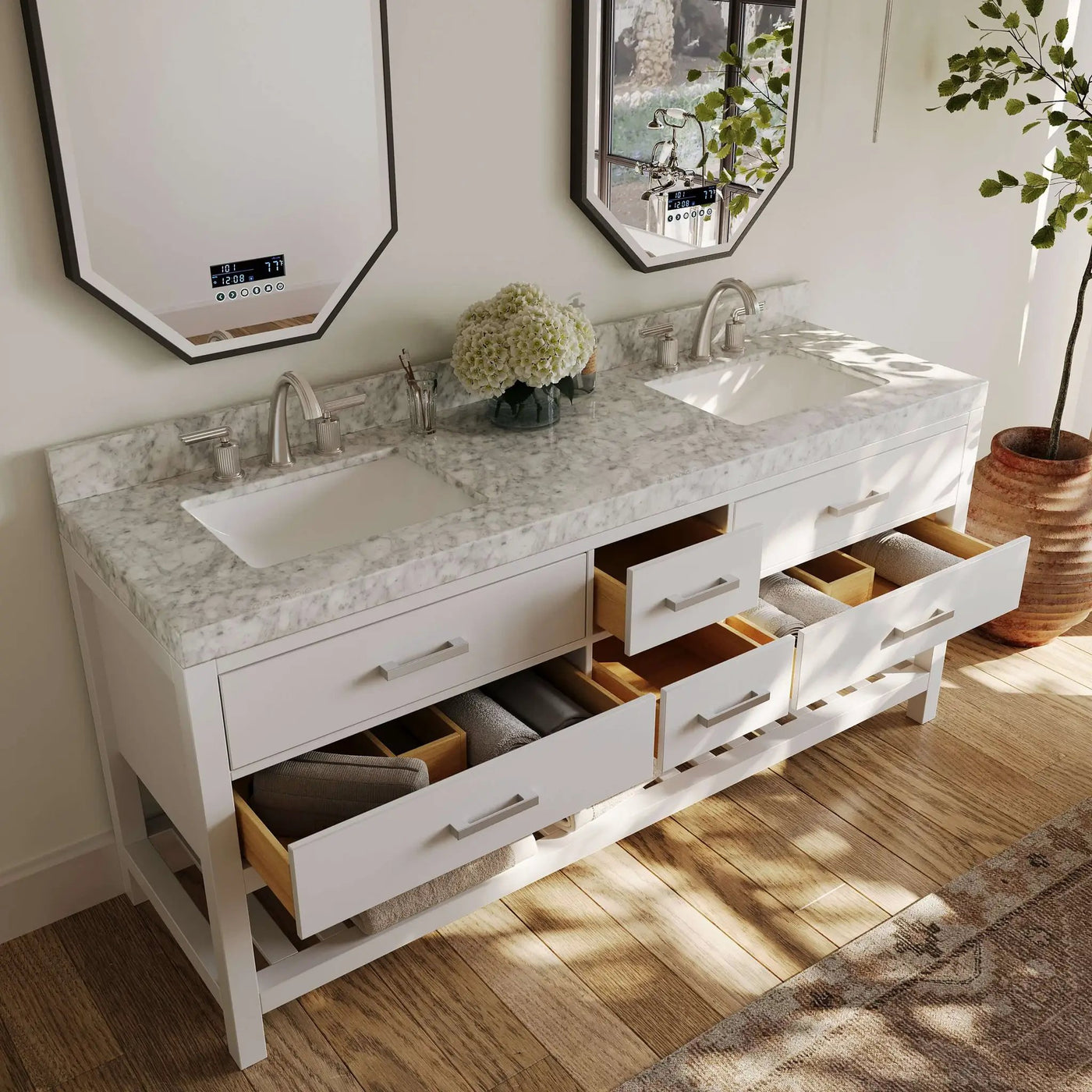 Elizabeth 72" Bath Vanity Set by Ancerre Designs