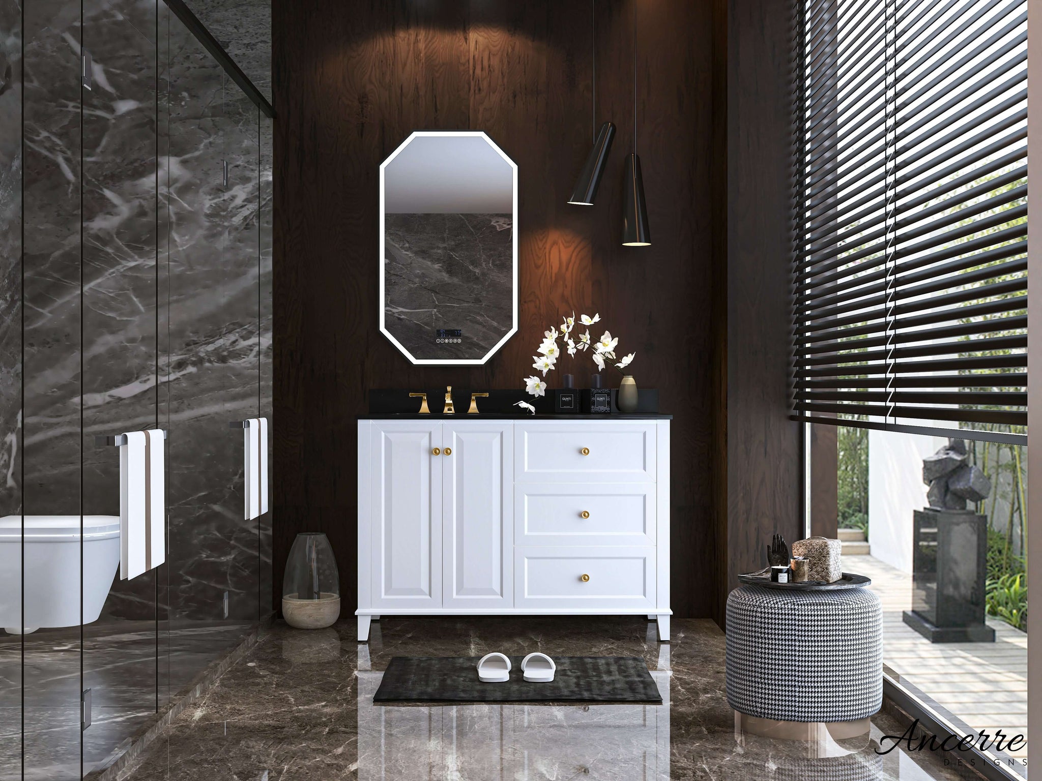 Hannah 48" Bath Vanity Set by Ancerre Designs