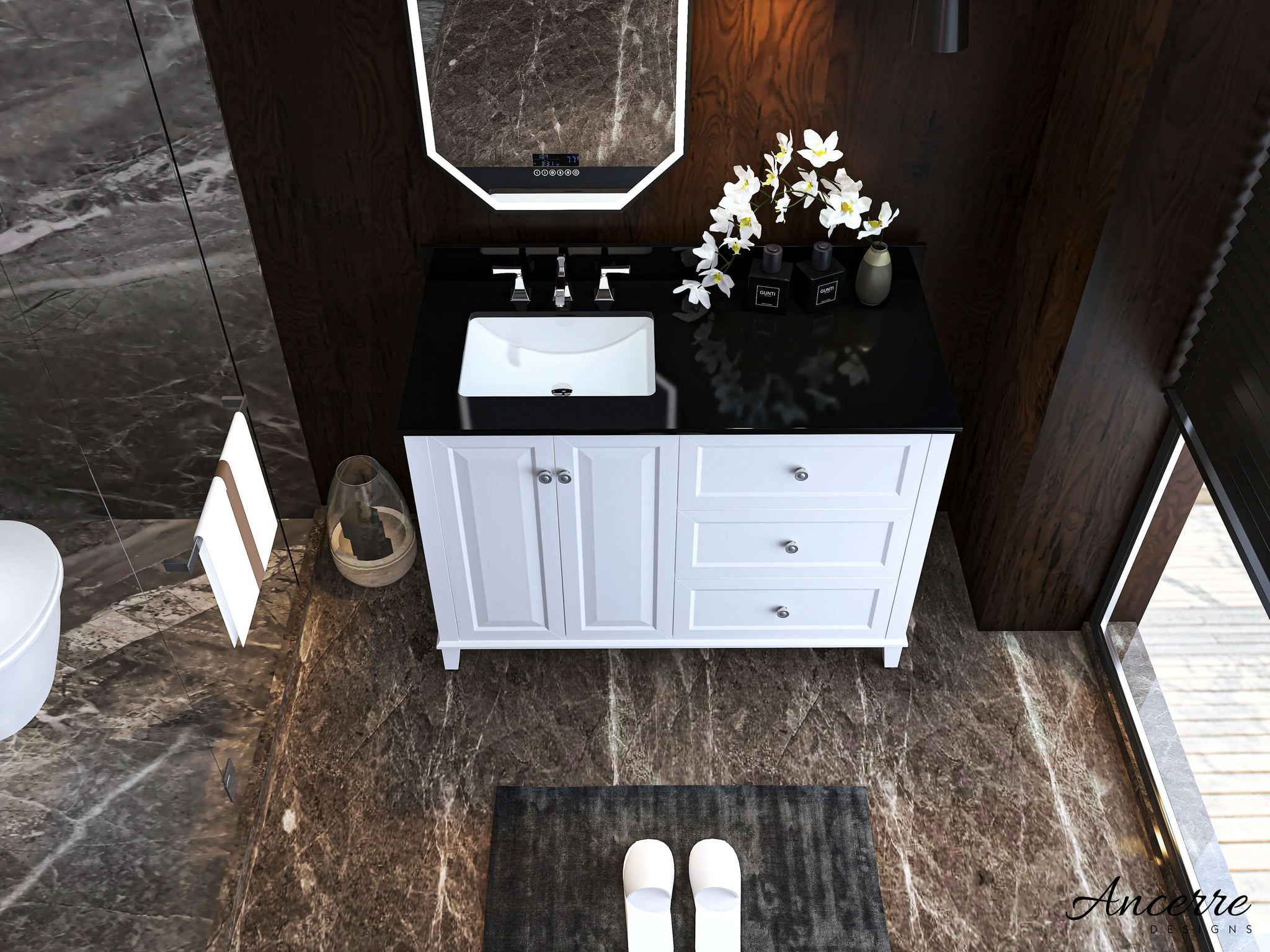 Hannah 42" Bath Vanity Set by Ancerre Designs