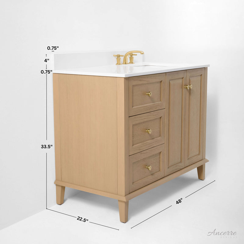 Hannah 48" Bath Vanity Set by Ancerre Designs