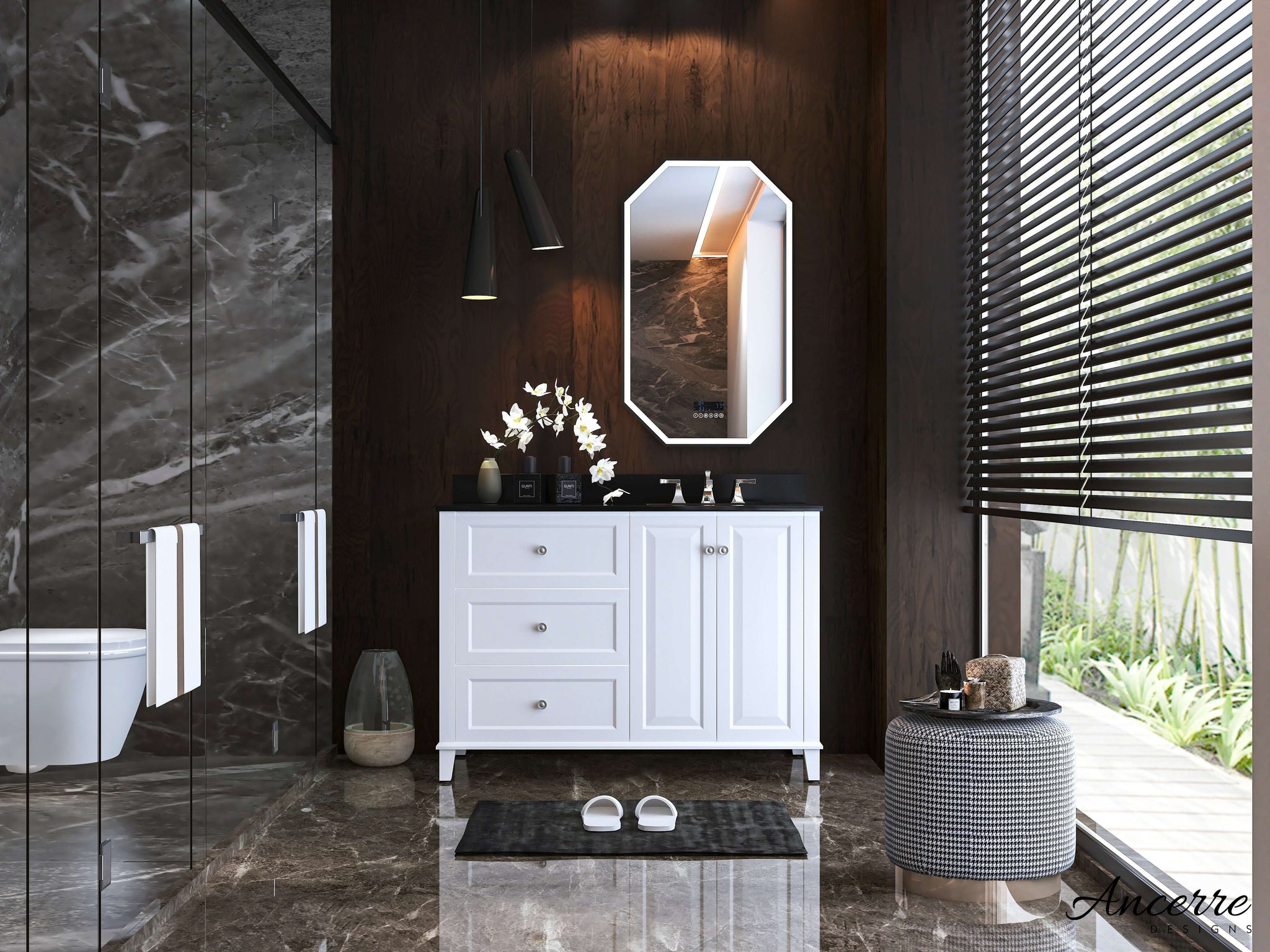 Hannah 42" Bath Vanity Set by Ancerre Designs
