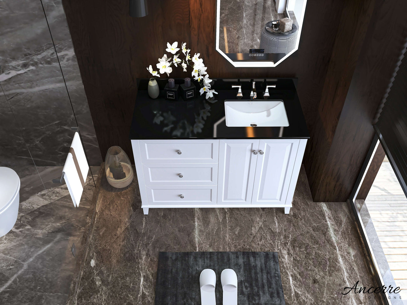 Hannah 48" Bath Vanity Set by Ancerre Designs