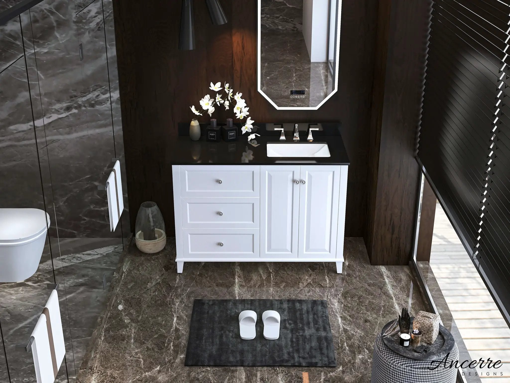 Hannah 42" Bath Vanity Set by Ancerre Designs