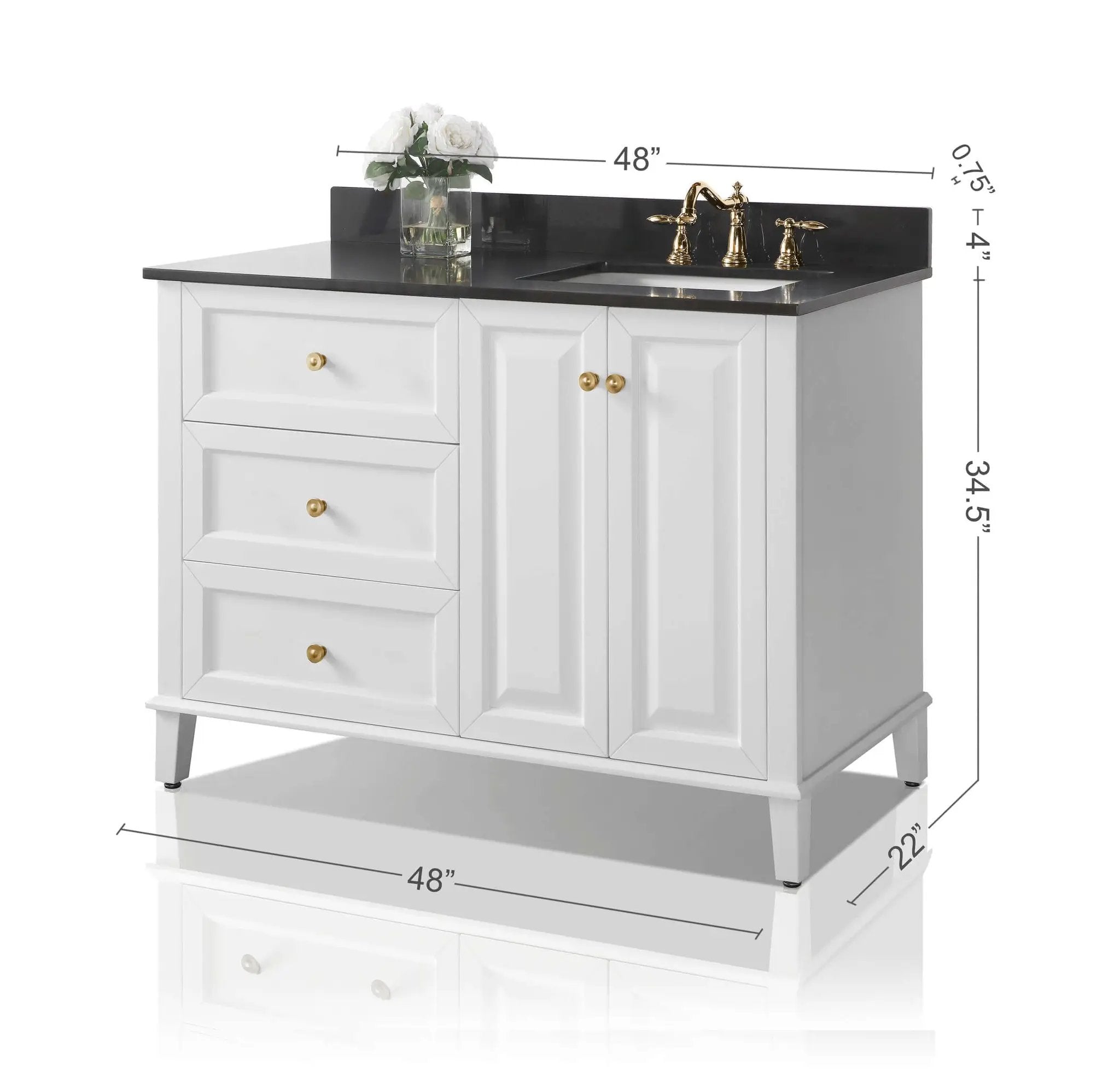 Hannah 42" Bath Vanity Set by Ancerre Designs