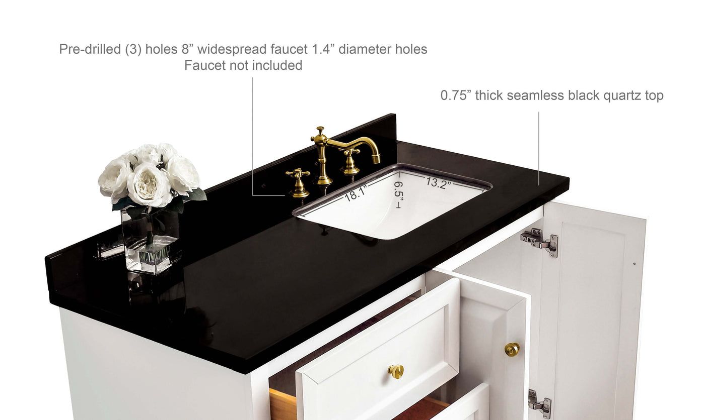 Hannah 48" Bath Vanity Set by Ancerre Designs