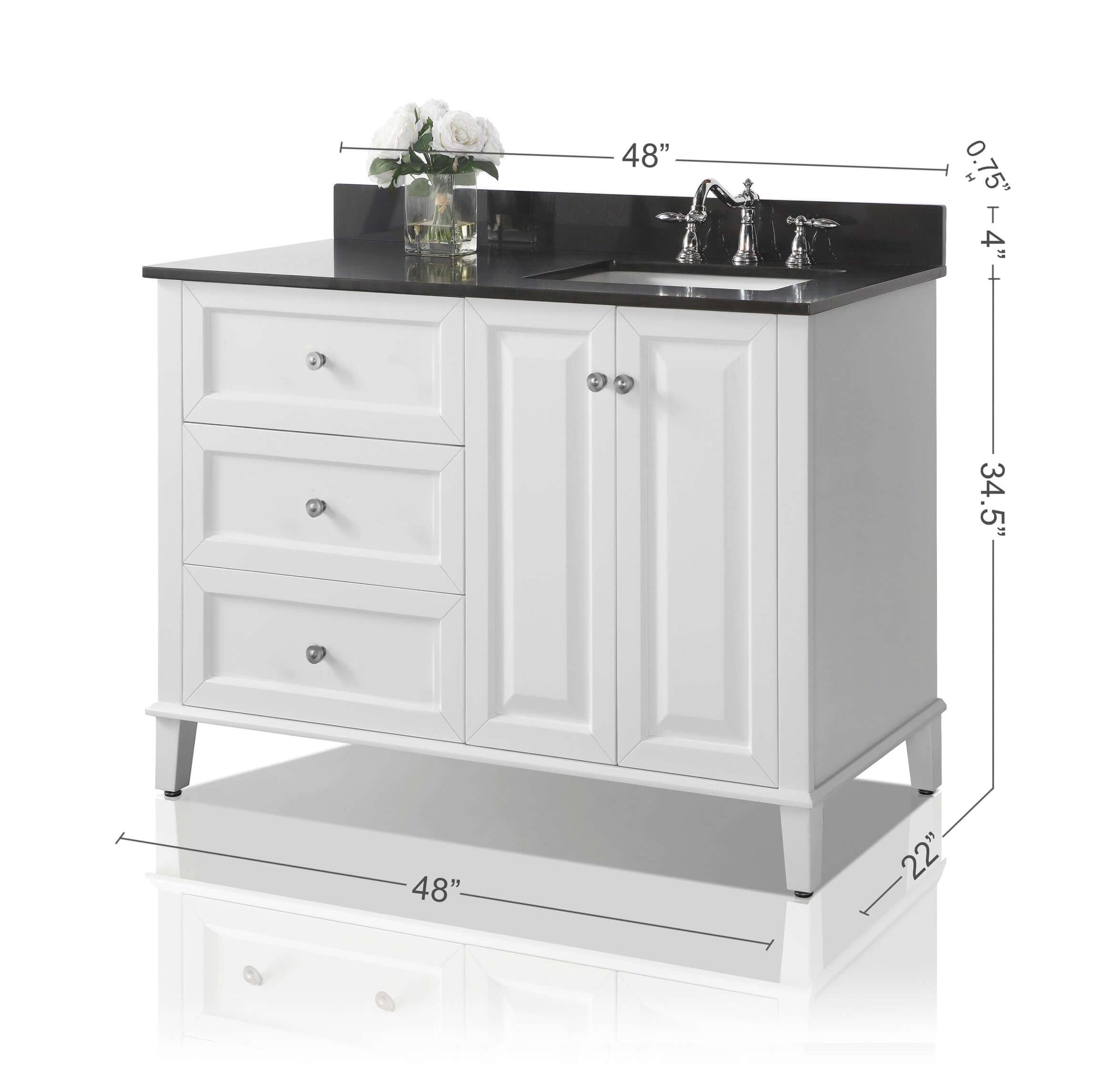 Hannah 42" Bath Vanity Set by Ancerre Designs