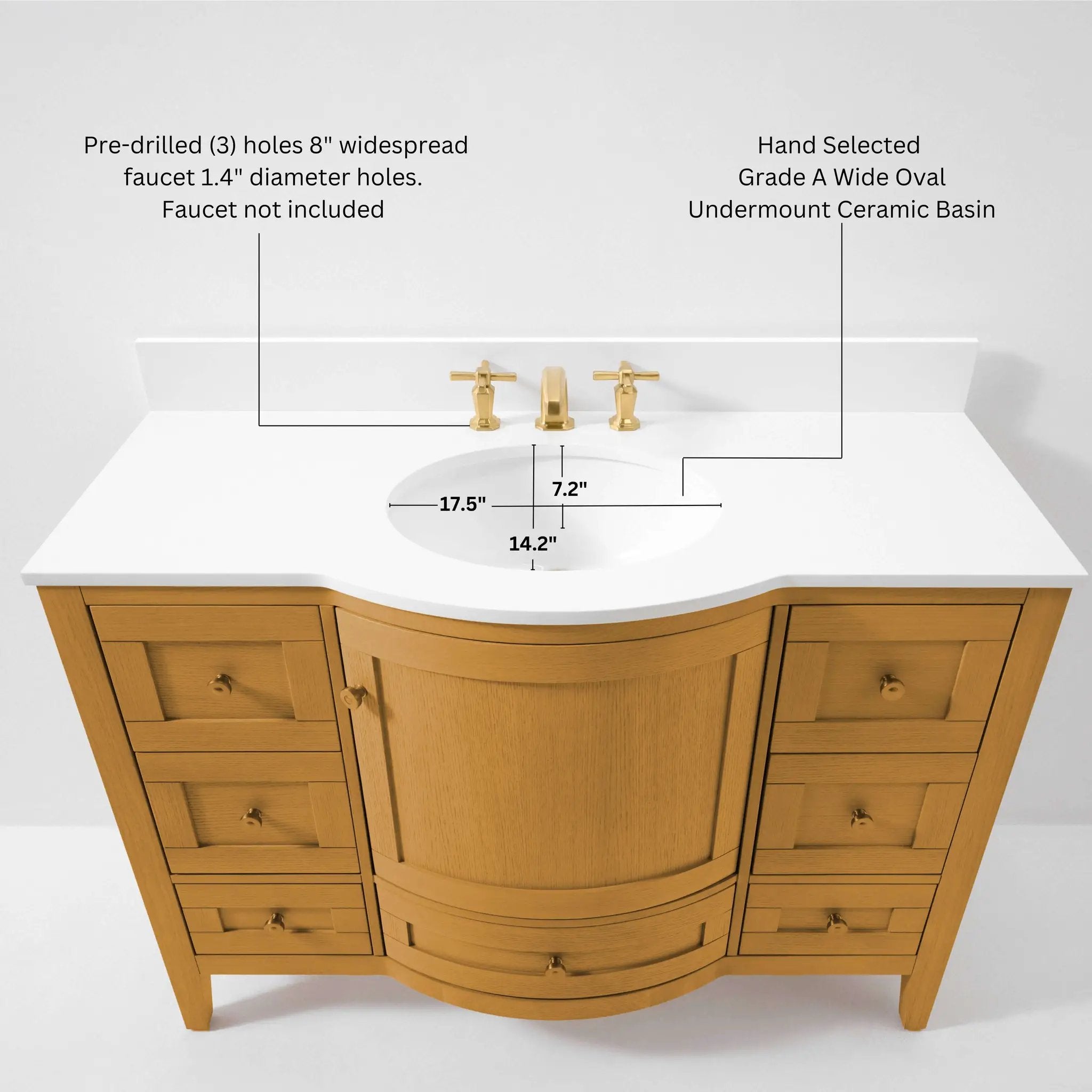Lauren 48" Bath Vanity Set by Ancerre Designs