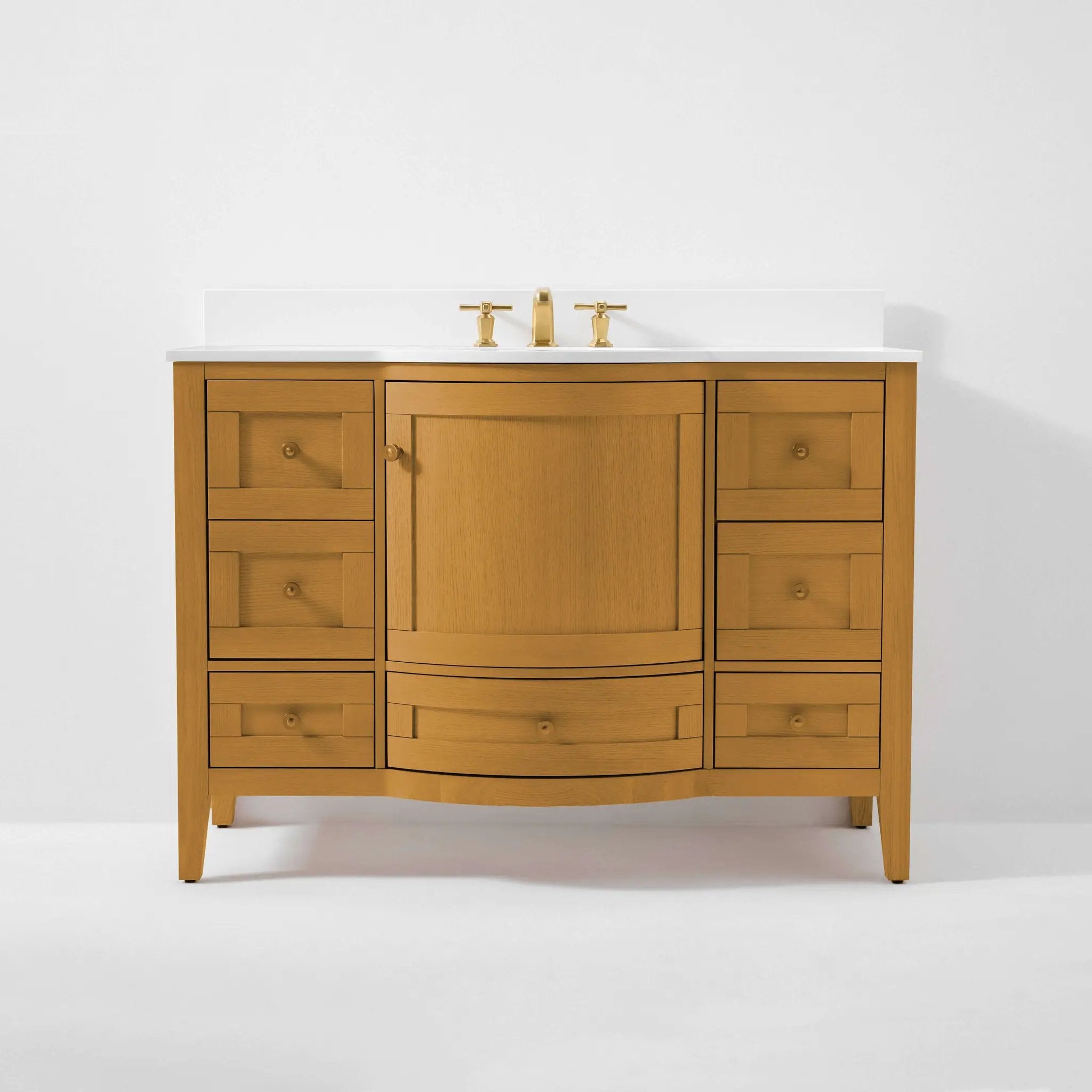 Lauren Bathroom Vanity Collection in Sienna Finish by Ancerre Designs