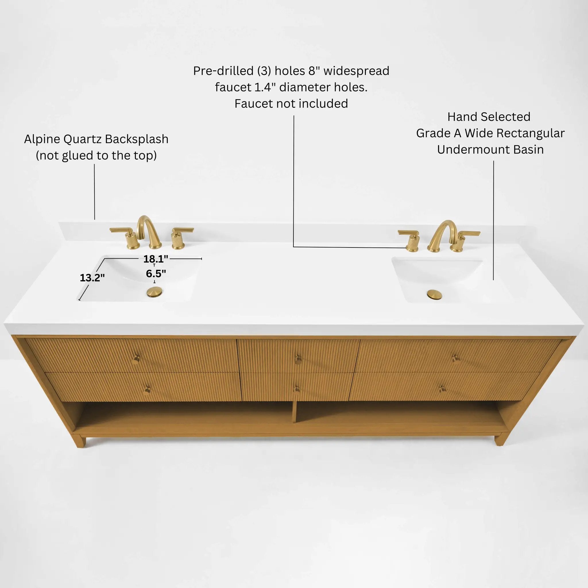 Momo Bathroom Vanity Collection in Sienna Finish by Ancerre Designs