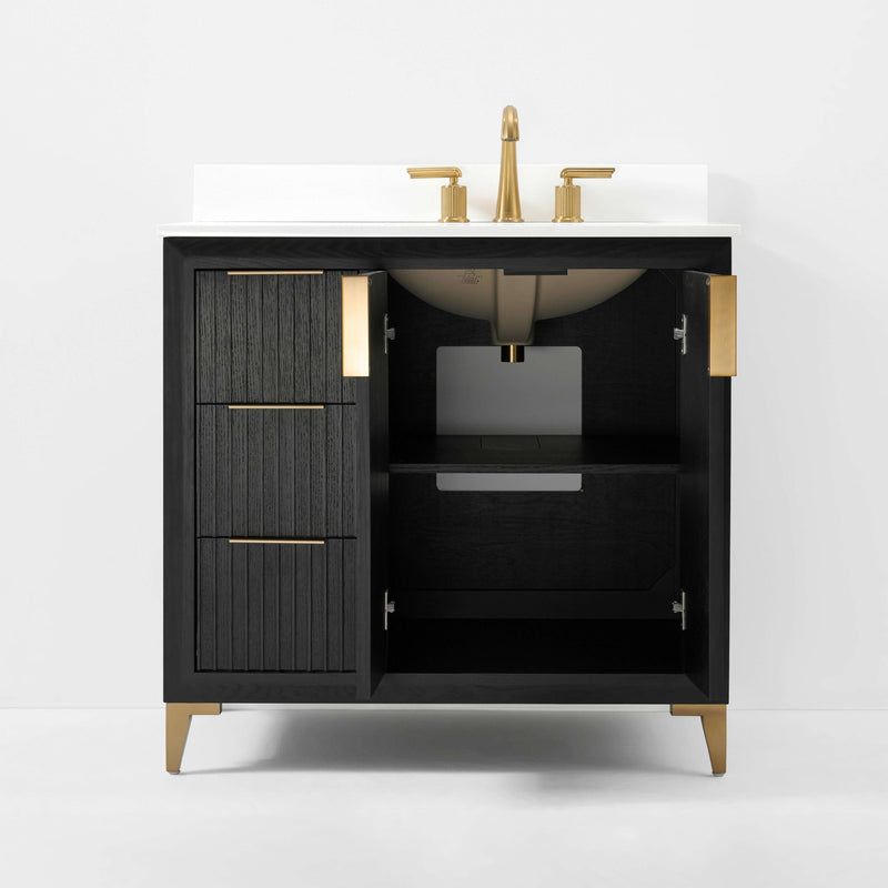 Turlington 36" Bath Vanity Set by Ancerre Designs