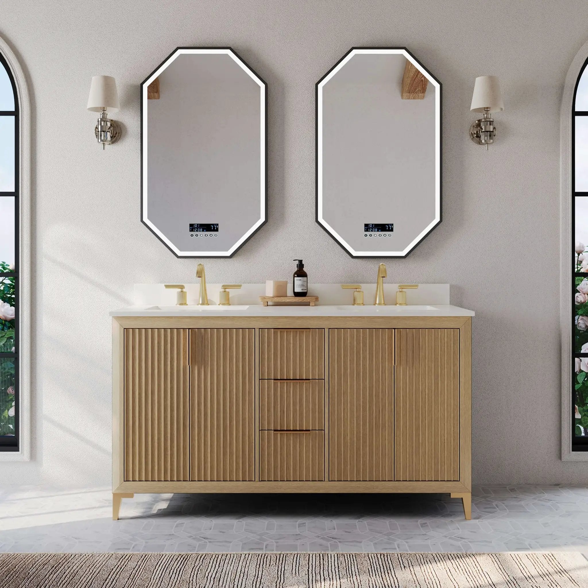Turlington 60" Bath Vanity Set by Ancerre Designs