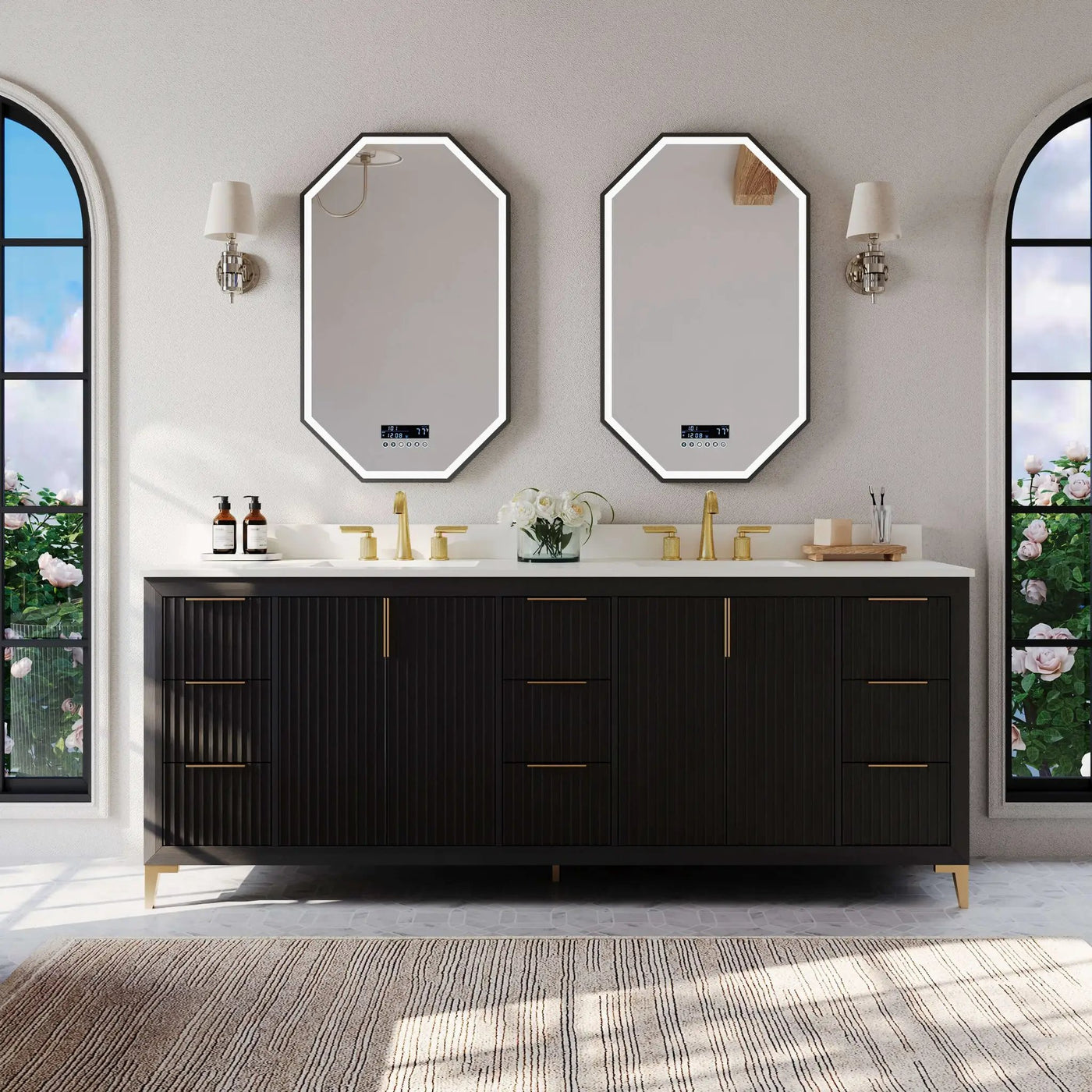 Turlington 84" Bath Vanity Set by Ancerre Designs
