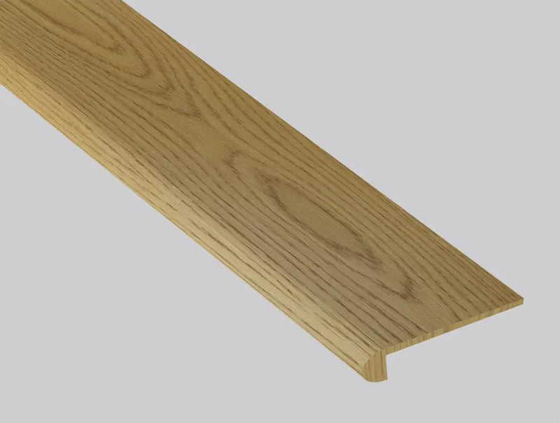 Woodhills Aura Gold Oak Wood Semi Gloss Look Moldings 12x1.25 close up