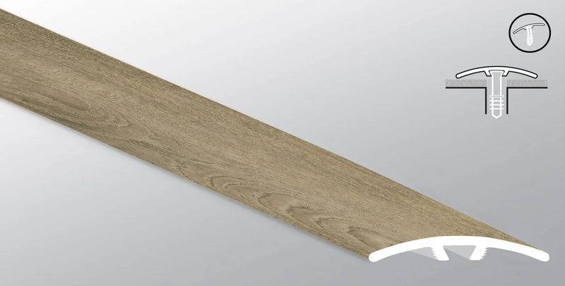 Acclima Ayla Semi Gloss Stair Riser Wood Look Lvt Moldings 1.59x0.18 close up