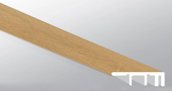 Laurel Bayside Buff Semi Gloss Wood Look Lvt Moldings 1.5x0.529