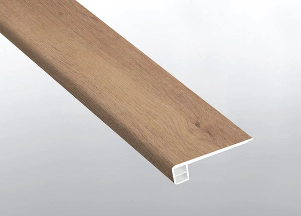 Andover Bellamy Brooks Semi Gloss Flush Stair Nose End Cap Wood Look Lvt Moldings 2.75x0.75