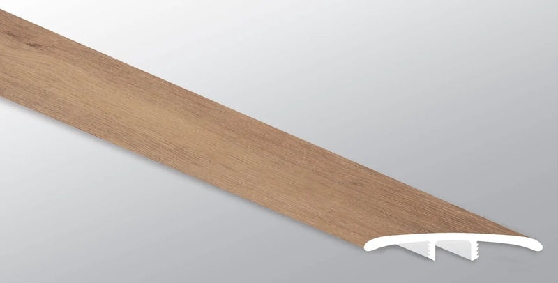 Andover Bellamy Brooks Semi Gloss T Molding Wood Look Lvt Moldings 1.77x0.28 close up