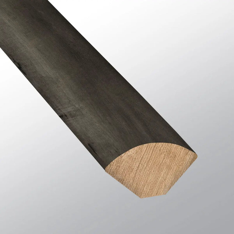 Cyrus Billingham Semi Gloss Quarter Round Wood Look Lvt Moldings 0.64x0.75 close up