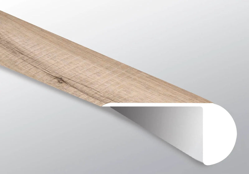 Andover Blythe Semi Gloss Overlap Stair Nose Wood Look Lvt Moldings 2.23x1.03 close up
