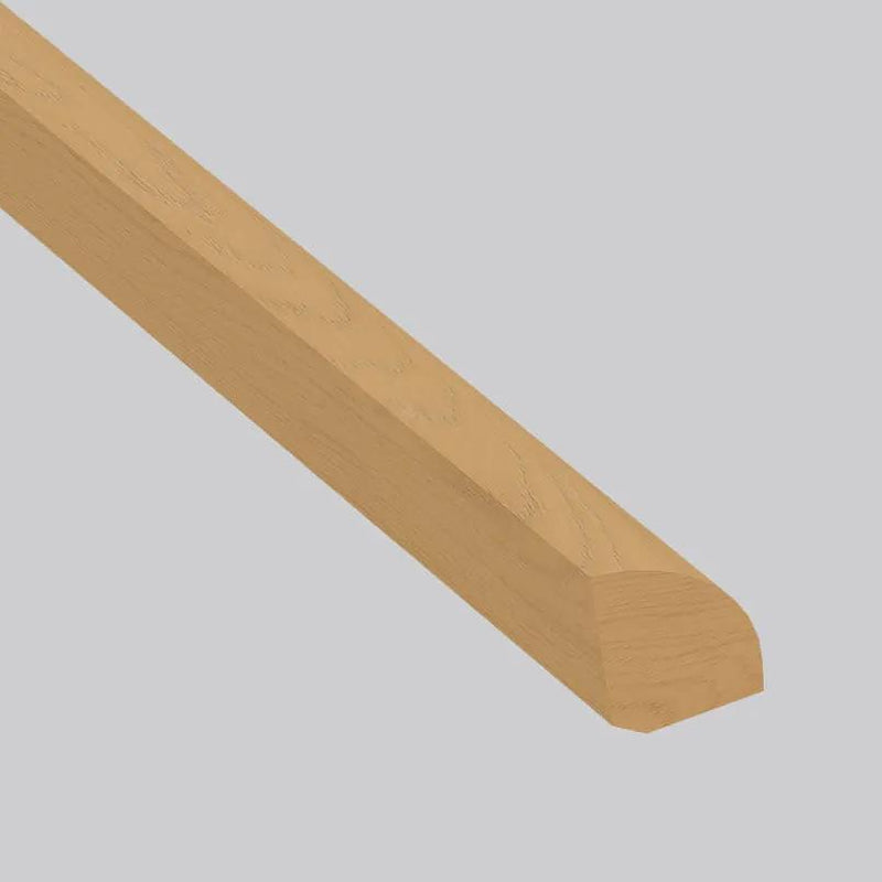 Ladson Bramlett Brushed Quarter Round Wood Look Moldings 0.75x0.75 close up