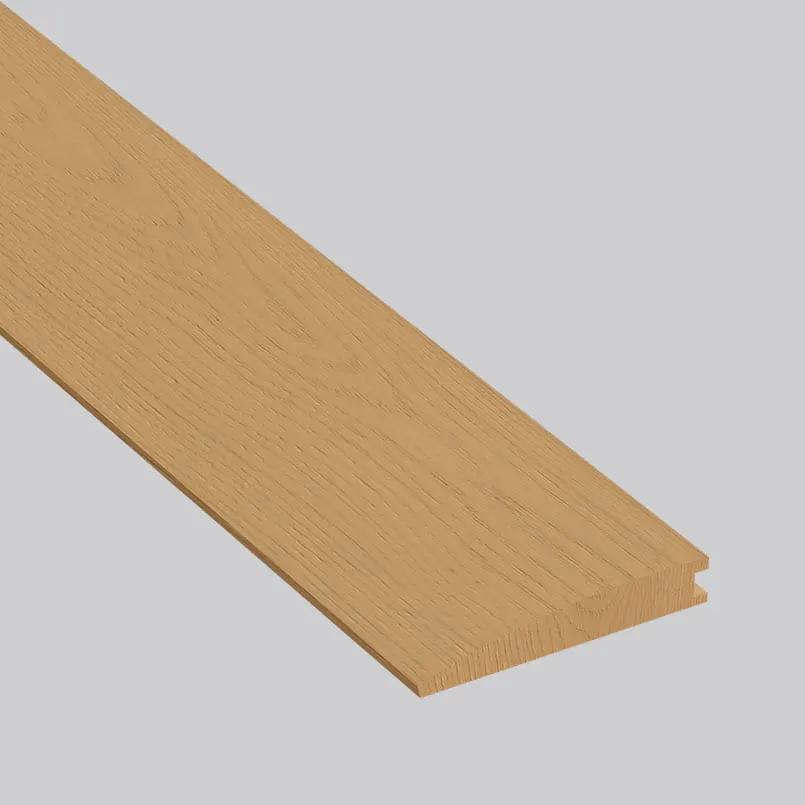 Ladson Bramlett Brushed Stair Riser Wood Look Moldings 2x0.5 close up