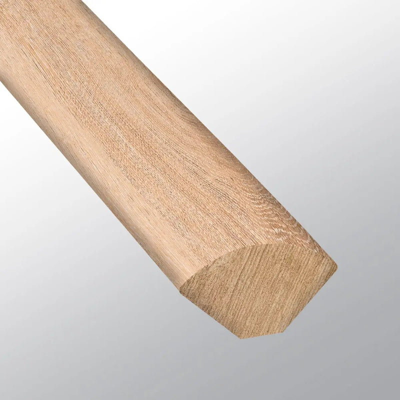 Andover Briar Haven Semi Gloss Quarter Round Wood Look Lvt Moldings 0.64x0.75 close up