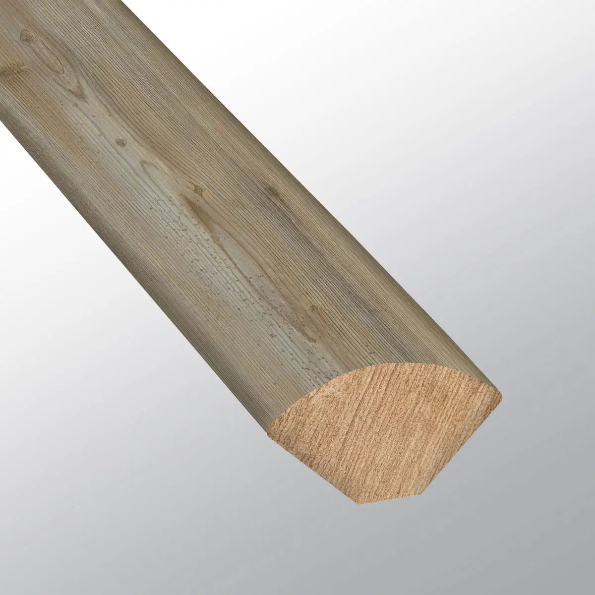 Cyrus 2.0 Brookings Semi Gloss Quarter Round Wood Look Lvt Moldings 0.64x0.75 close up