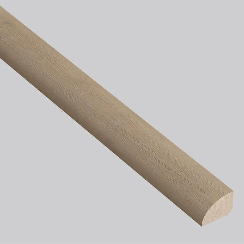 Shorecliffs Brundinson Wood Semi Gloss Quarter Round Look Rigid Core Moldings 0.64x0.75 close up