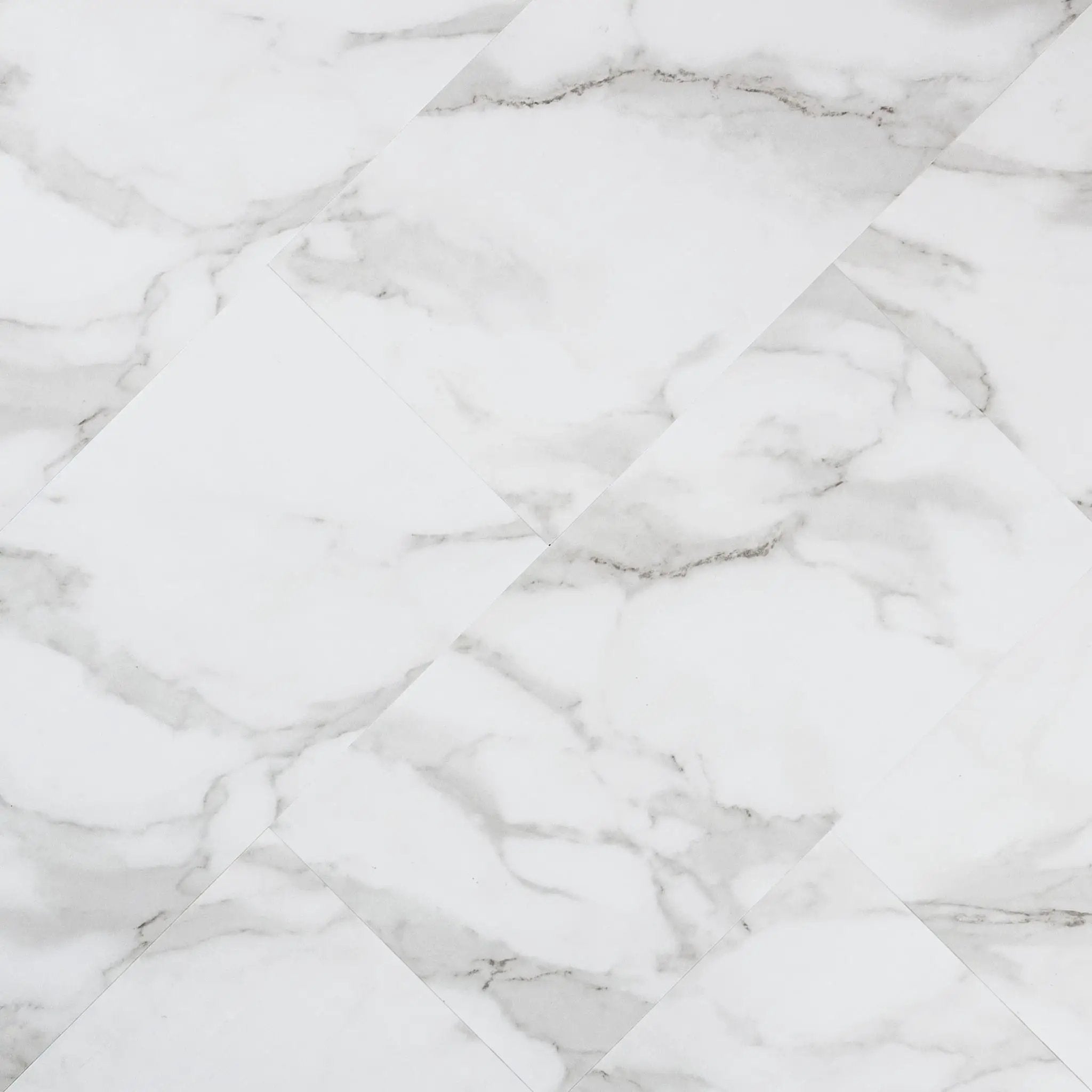 Trecento Calacatta Venosa Gold Semi Gloss Stair Riser Marble Look Lvt Moldings 1.5x0.25 angled view