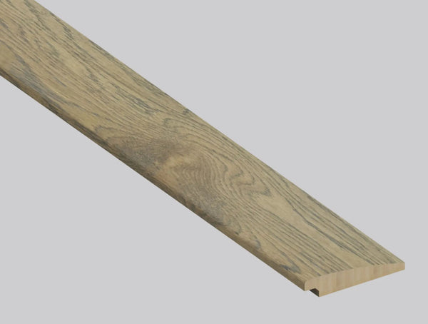 Woodhills Chestnut Heights Oak Wood Semi Gloss Stair Riser Look Moldings 1.77x0.345