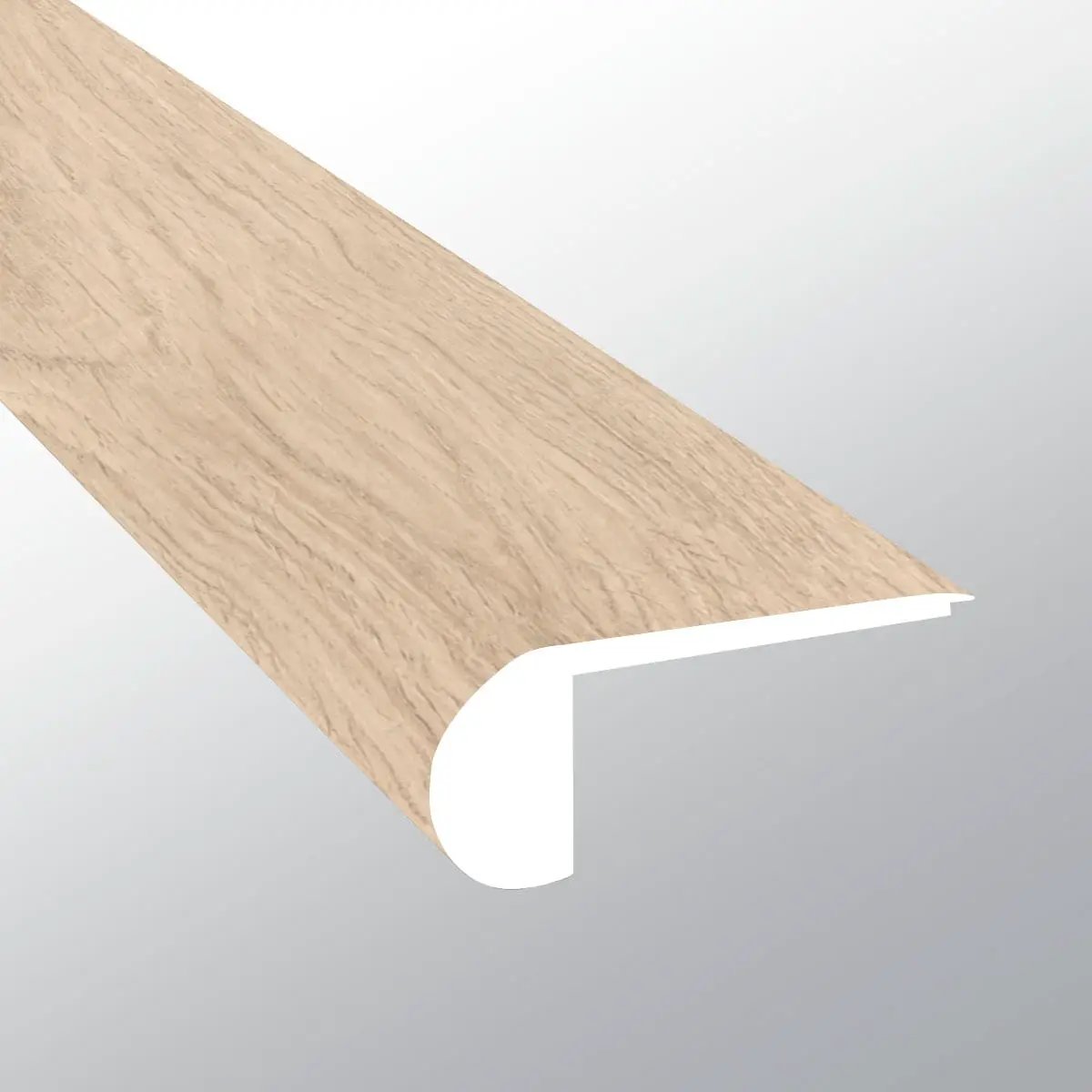 Cyrus Chester Hills Semi Gloss Flush Stair Nose Wood Look Lvt Moldings 2.75x0.75 close up
