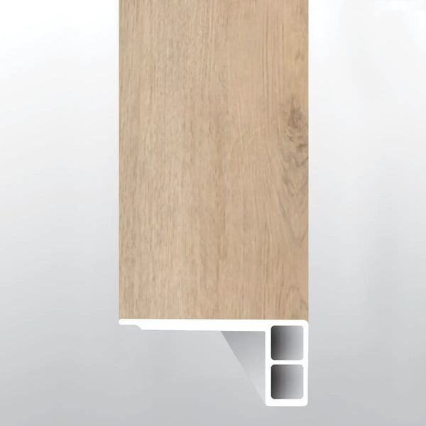 Cyrus Chester Hills Semi Gloss Flush Stair Nose End Cap Wood Look Lvt Moldings 2.75x0.75
