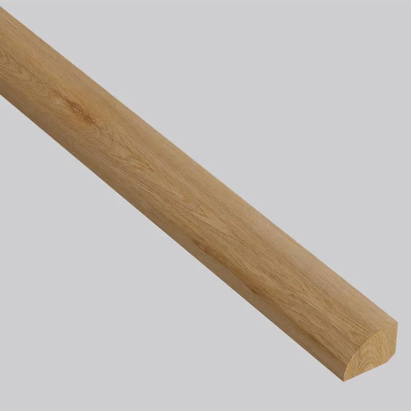 Smithcliffs Cloudland Semi Gloss Quarter Round Wood Look Rigid Core Moldings close up