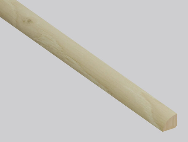 Woodhills Coral Ash Oak Wood Semi Gloss Quarter Round Look Moldings 0.64x0.75