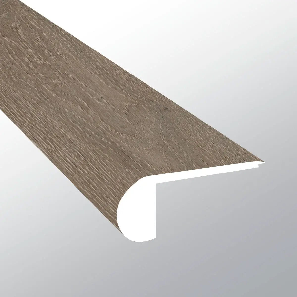 Cyrus Cranton Semi Gloss Flush Stair Nose Wood Look Lvt Moldings 2.75x0.75 close up