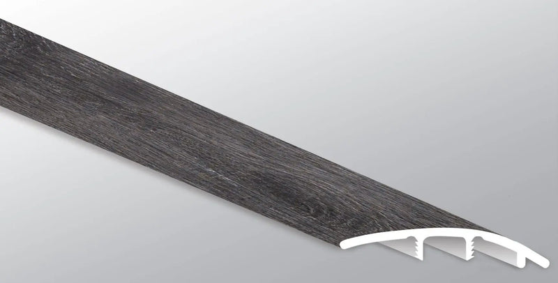 Andover Dakworth Semi Gloss Stair Riser Wood Look Lvt Moldings 1.77x0.345 close up