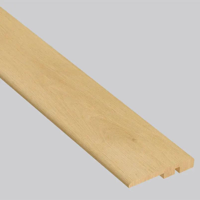 Smithcliffs Doverville Semi Gloss End Cap Wood Look Rigid Core Moldings close up