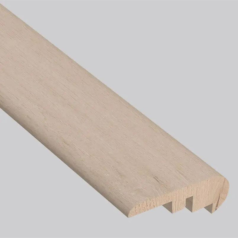Smithcliffs Driftway Semi Gloss Overlap Stair Nose Wood Look Rigid Core Moldings 2.23x1.03 close up