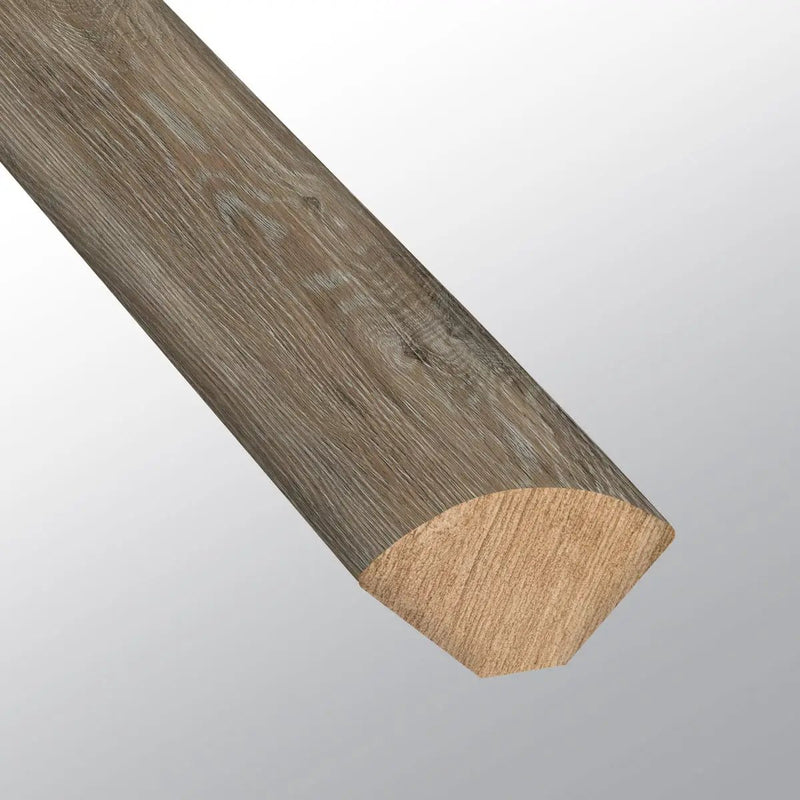 Cyrus 2.0 Dulles Tails Semi Gloss Quarter Round Wood Look Lvt Moldings 0.64x0.75 close up
