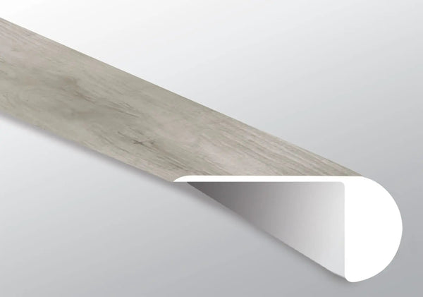 Cyrus Dunite Oak Semi Gloss Overlap Stair Nose Wood Look Lvt Moldings 2.23x1.03