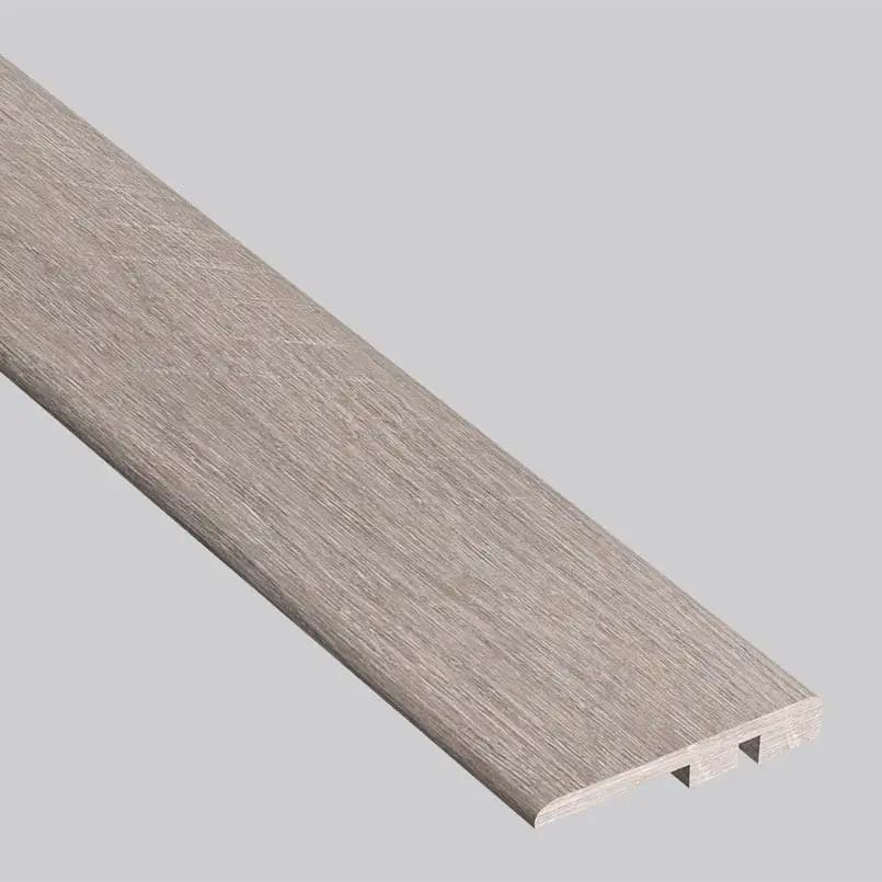 Smithcliffs Emridge Semi Gloss End Cap Wood Look Rigid Core Moldings 1.5x0.25 close up