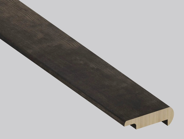 Woodhills Estate Oak Wood Semi Gloss Overlap Stair Nose Look Moldings 2.23x1.03