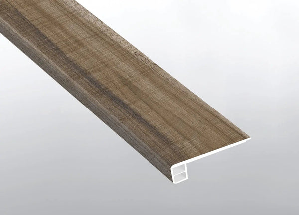 Cyrus Exotika Semi Gloss Flush Stair Nose End Cap Wood Look Lvt Moldings 2.75x0.75