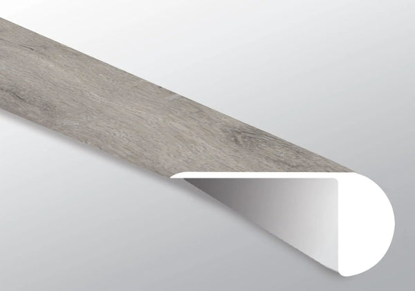 Glenridge Elmwood Ash Semi Gloss Overlap Stair Nose Wood Look Lvt Moldings 2.23x1.03