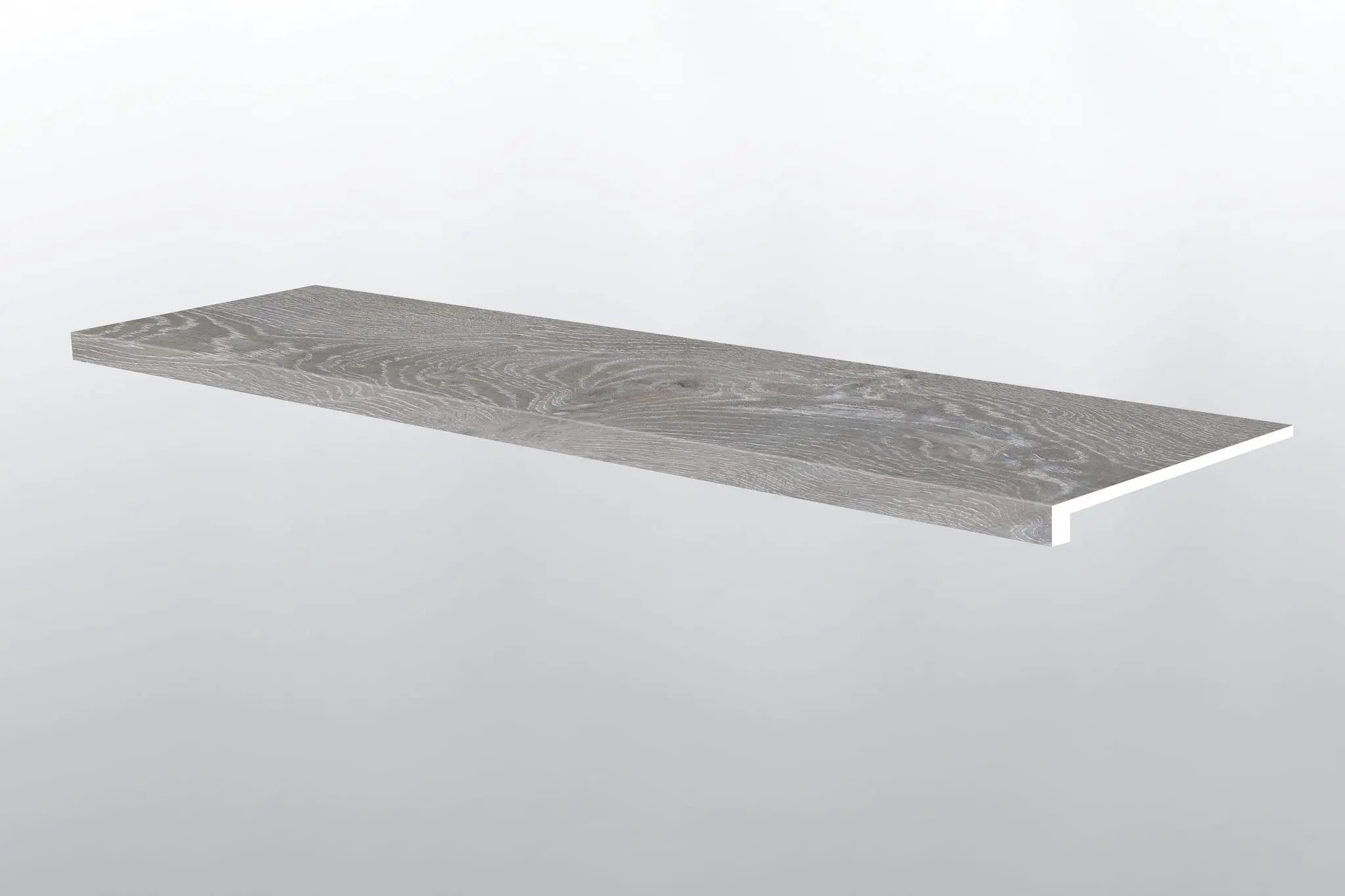 Glenridge Elmwood Ash Semi Gloss Wood Look Lvt Moldings 12x1.25 close up