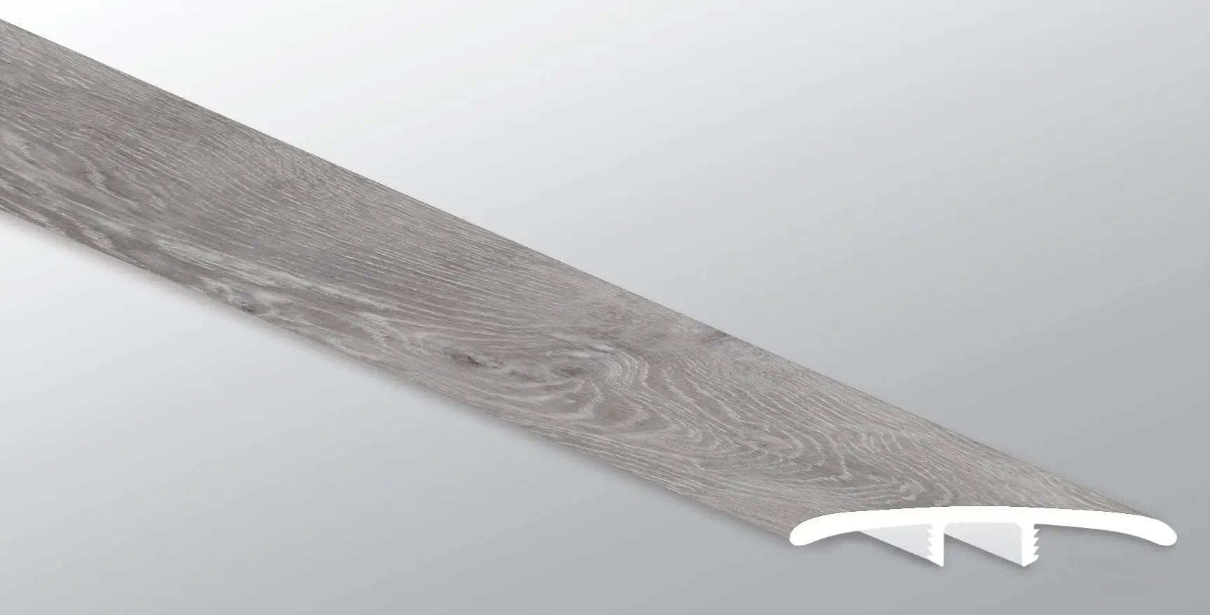 Glenridge Elmwood Ash Semi Gloss Wood Look Lvt Moldings 1.77x0.28 close up