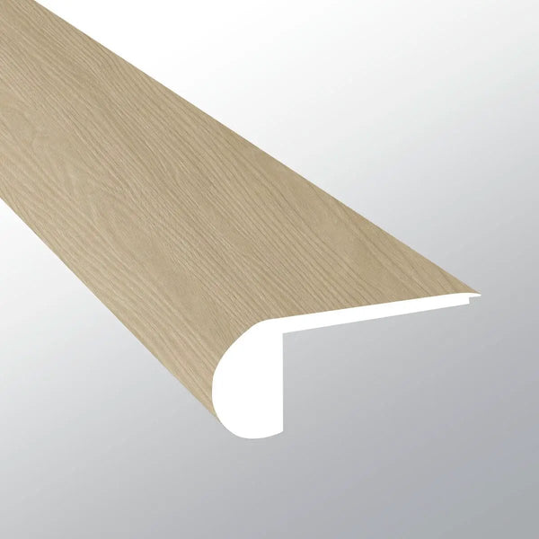 Laurel Flaxen Semi Gloss Flush Stair Nose Wood Look Lvt Moldings 2.75x0.75