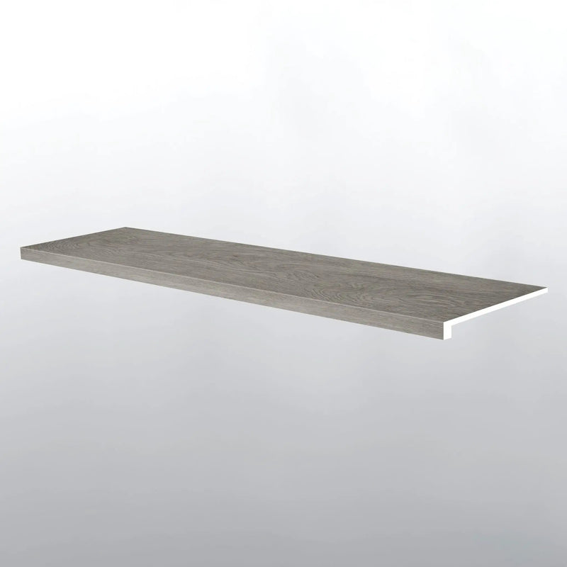 Cyrus Grayton Semi Gloss Wood Look Lvt Moldings 12x1.25 close up