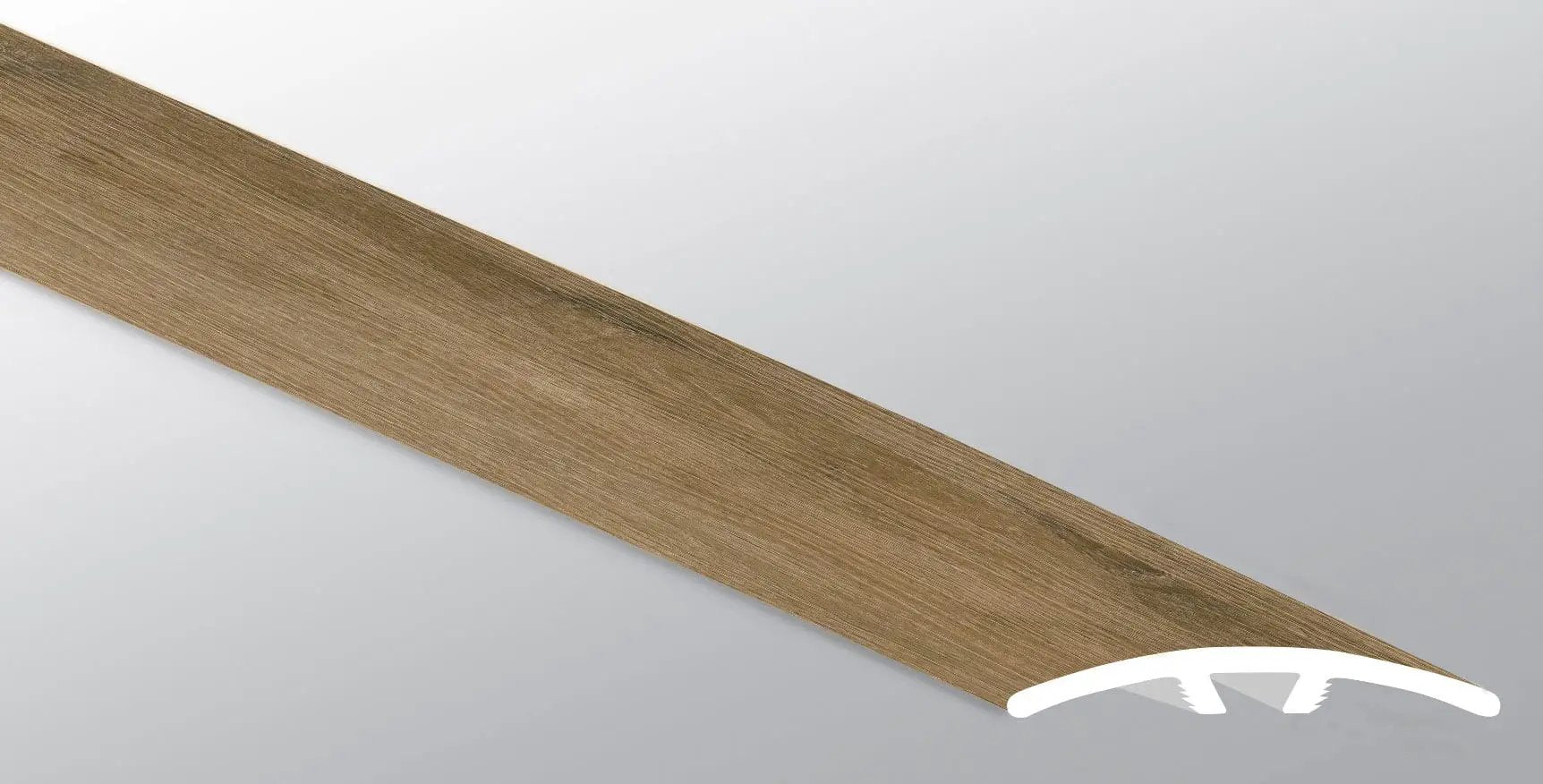 Laurel Hatboro Hills Semi Gloss Stair Riser Wood Look Lvt Moldings 1.59x0.18 close up